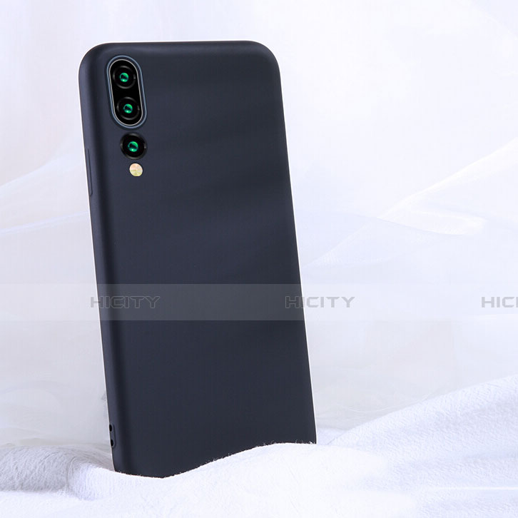 Huawei P20 Pro用360度 フルカバー極薄ソフトケース シリコンケース 耐衝撃 全面保護 バンパー C04 ファーウェイ 