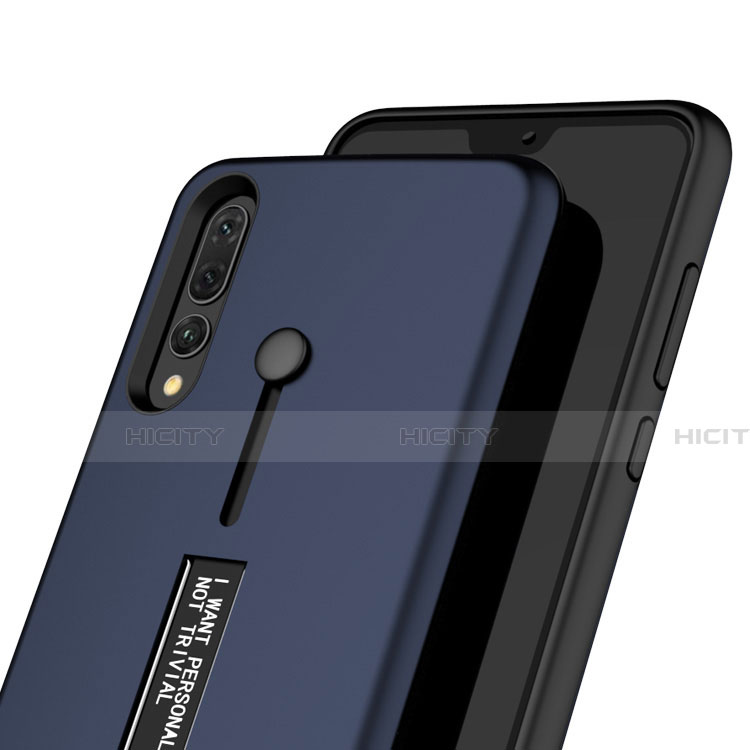 Huawei P20 Pro用ハイブリットバンパーケース スタンド プラスチック 兼シリコーン カバー P01 ファーウェイ 