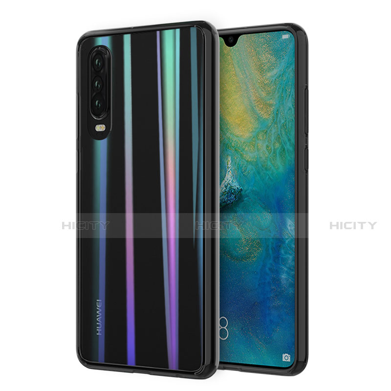 Huawei P30用極薄ソフトケース シリコンケース 耐衝撃 全面保護 透明 U02 ファーウェイ 