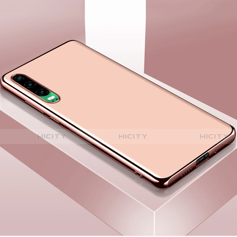 Huawei P30用ケース 高級感 手触り良い アルミメタル 製の金属製 カバー T02 ファーウェイ 