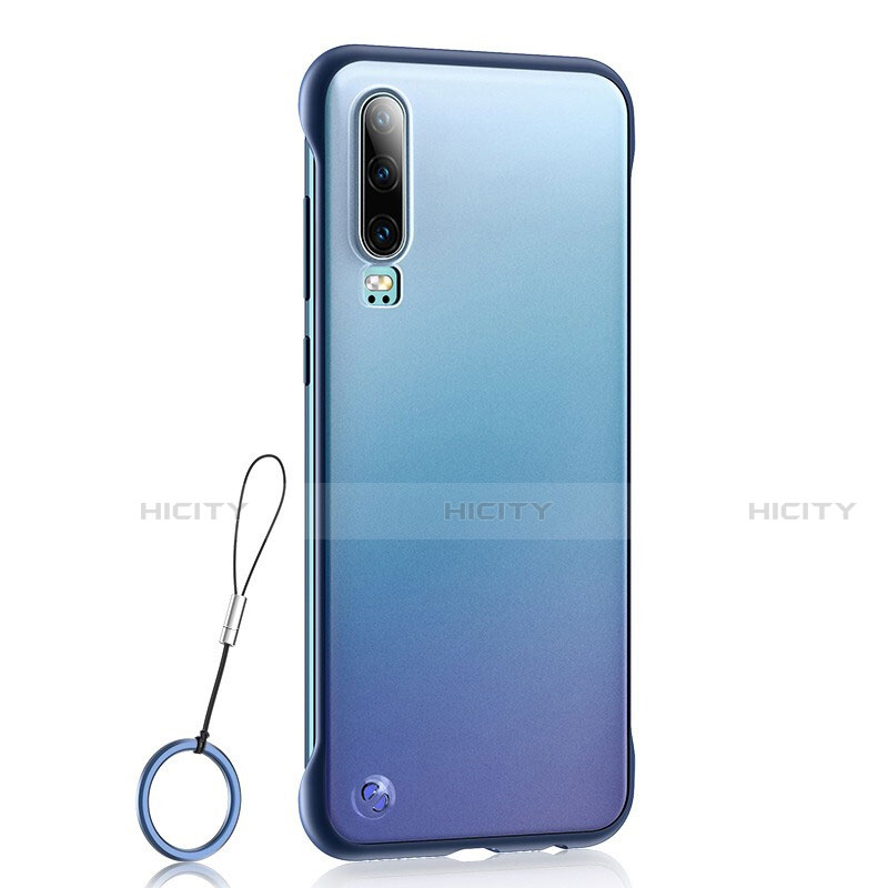 Huawei P30用ハードカバー クリスタル クリア透明 S04 ファーウェイ 