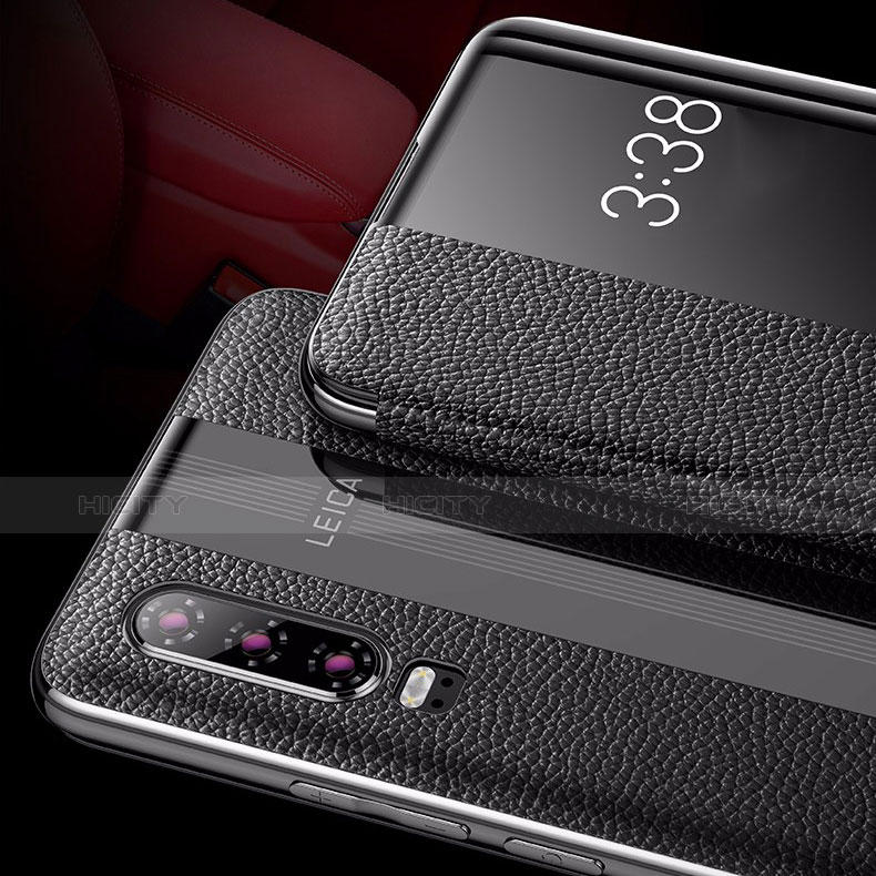 Huawei P30用手帳型 レザーケース スタンド カバー L01 ファーウェイ 