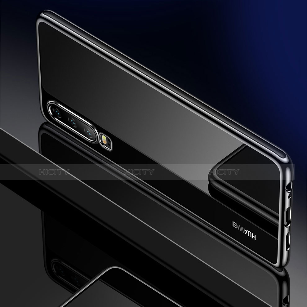 Huawei P30用極薄ソフトケース シリコンケース 耐衝撃 全面保護 クリア透明 S01 ファーウェイ 
