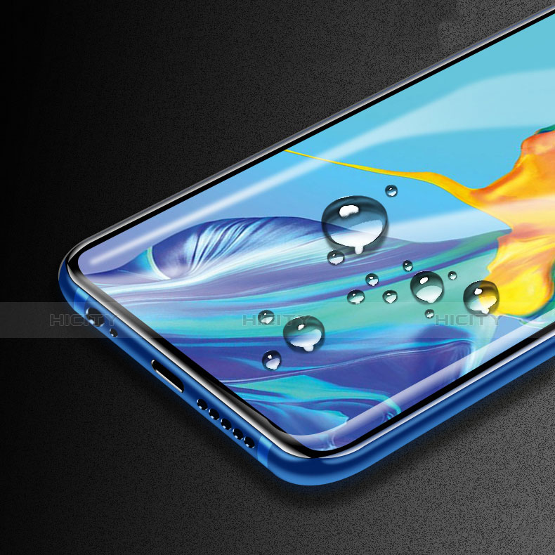 Huawei P30用強化ガラス フル液晶保護フィルム F05 ファーウェイ ブラック