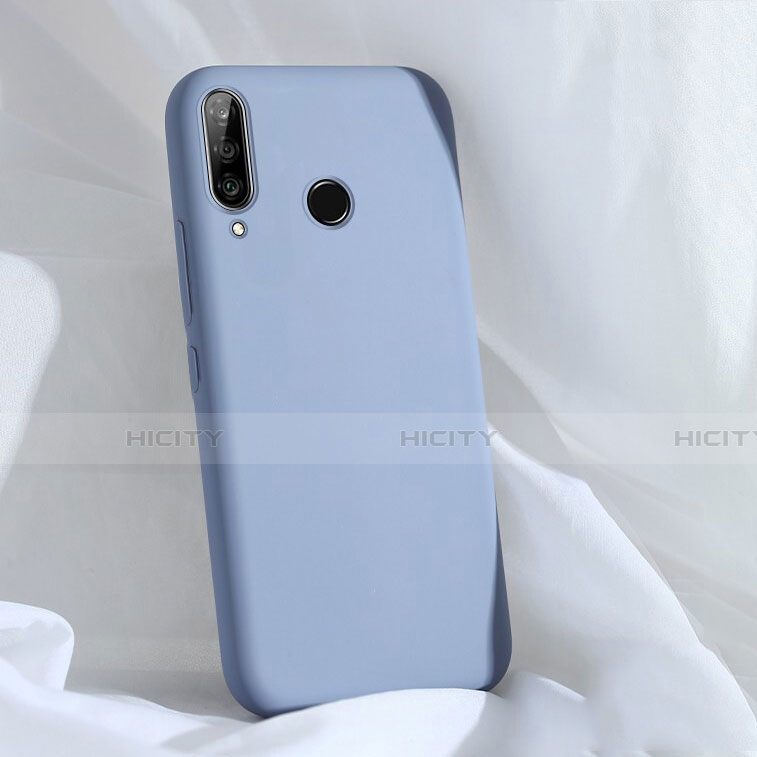 Huawei P30 Lite用360度 フルカバー極薄ソフトケース シリコンケース 耐衝撃 全面保護 バンパー C03 ファーウェイ パープル