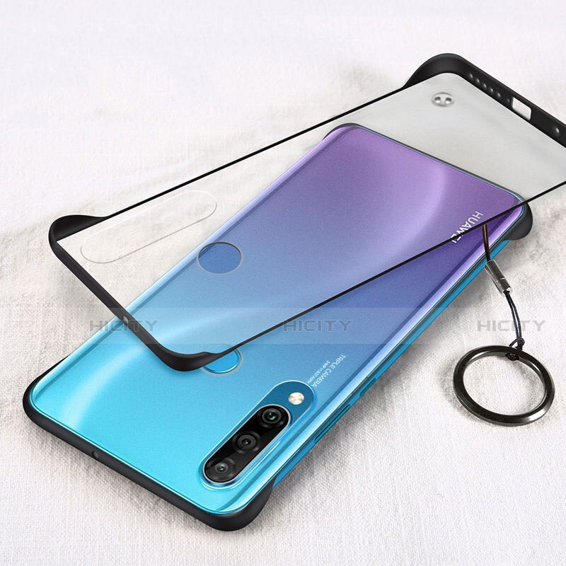 Huawei P30 Lite New Edition用極薄ケース クリア透明 プラスチック 質感もマットH03 ファーウェイ 