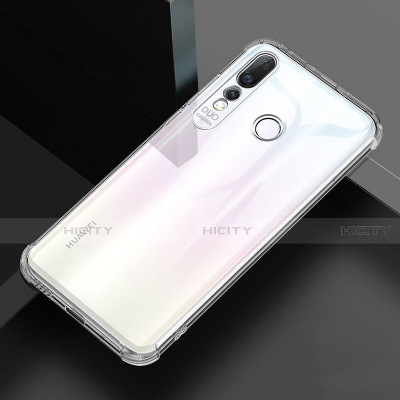 Huawei P30 Lite New Edition用極薄ソフトケース シリコンケース 耐衝撃 全面保護 透明 H02 ファーウェイ 