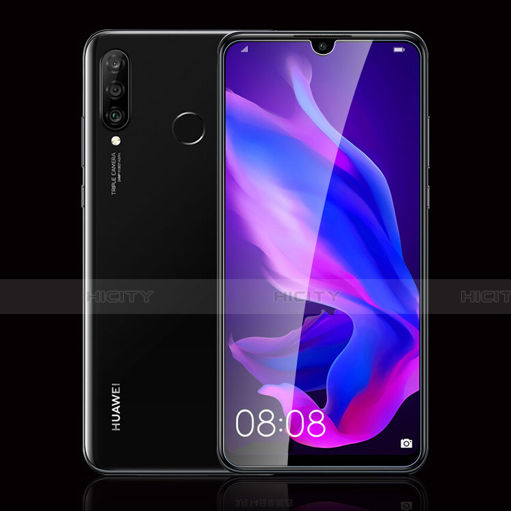 Huawei P30 Lite XL用強化ガラス 液晶保護フィルム T03 ファーウェイ クリア