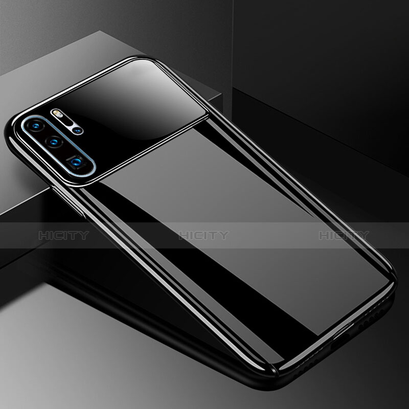 Huawei P30 Pro用ハードケース プラスチック 質感もマット M01 ファーウェイ ブラック