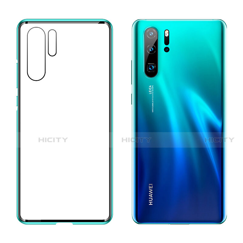 Huawei P30 Pro用ケース 高級感 手触り良い アルミメタル 製の金属製 360度 フルカバーバンパー 鏡面 カバー T07 ファーウェイ 