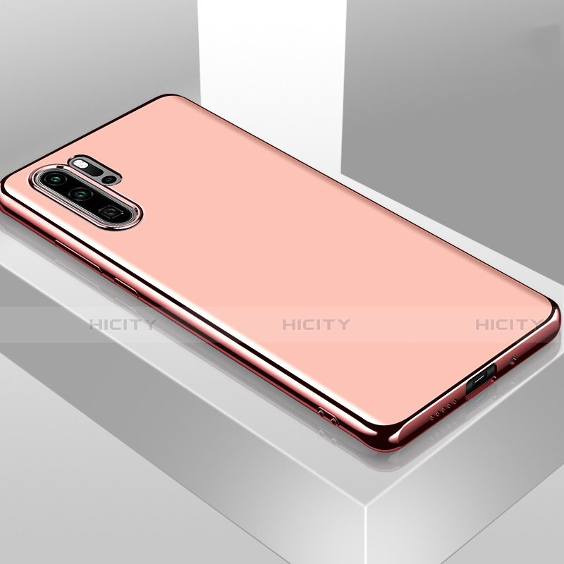 Huawei P30 Pro用極薄ソフトケース シリコンケース 耐衝撃 全面保護 クリア透明 T01 ファーウェイ 