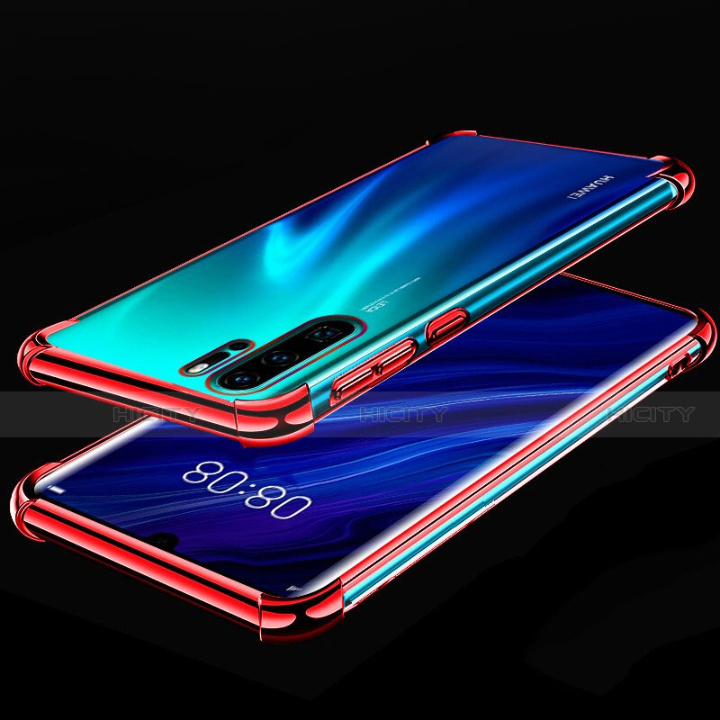 Huawei P30 Pro用極薄ソフトケース シリコンケース 耐衝撃 全面保護 クリア透明 S03 ファーウェイ 