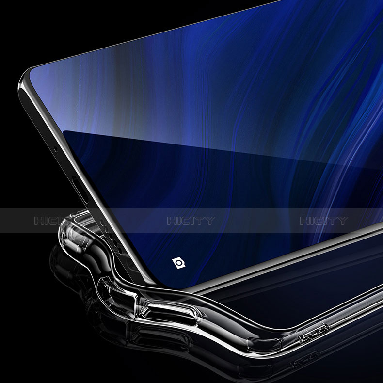 Huawei P30 Pro用ハイブリットバンパーケース クリア透明 プラスチック 鏡面 カバー M02 ファーウェイ 