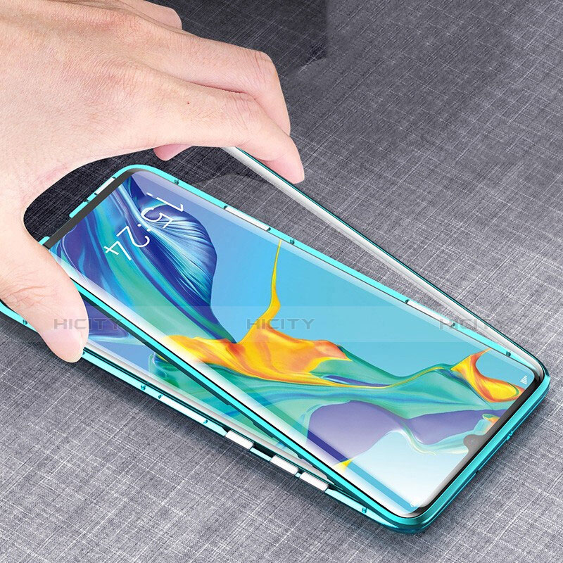 Huawei P30 Pro用ケース 高級感 手触り良い アルミメタル 製の金属製 バンパー 鏡面 カバー M02 ファーウェイ 