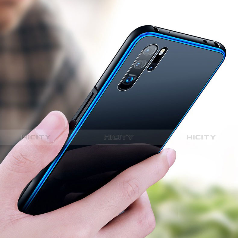 Huawei P30 Pro用ケース 高級感 手触り良い アルミメタル 製の金属製 バンパー 鏡面 カバー M03 ファーウェイ 