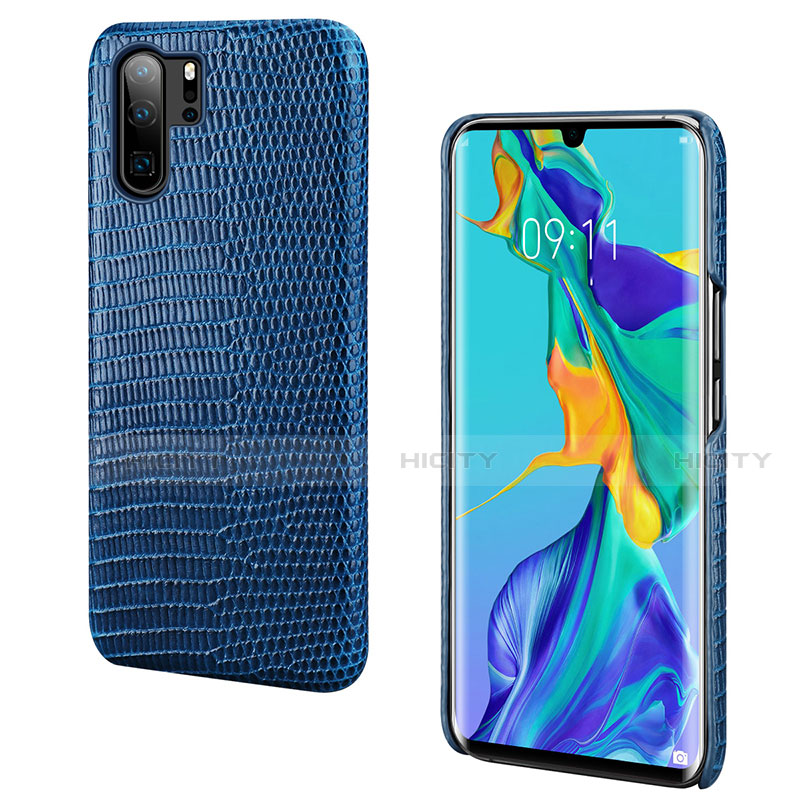 Huawei P30 Pro用ケース 高級感 手触り良いレザー柄 P02 ファーウェイ 