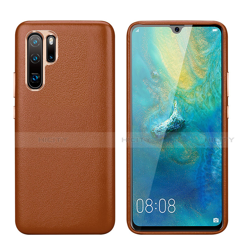 Huawei P30 Pro用ケース 高級感 手触り良いレザー柄 P03 ファーウェイ 