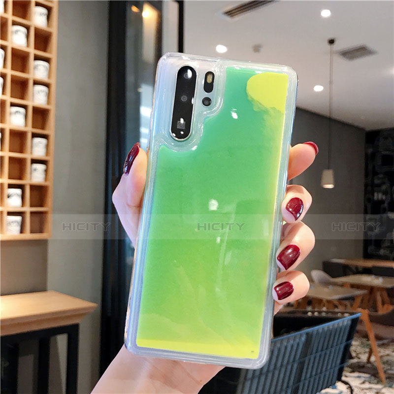 Huawei P30 Pro New Edition用極薄ソフトケース シリコンケース 耐衝撃 全面保護 C01 ファーウェイ グリーン