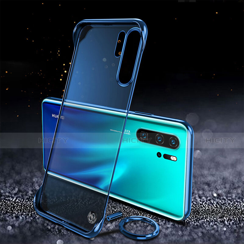 Huawei P30 Pro New Edition用ハードカバー クリスタル クリア透明 S03 ファーウェイ ネイビー