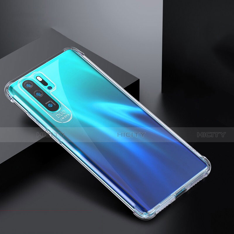 Huawei P30 Pro New Edition用極薄ソフトケース シリコンケース 耐衝撃 全面保護 クリア透明 K03 ファーウェイ クリア