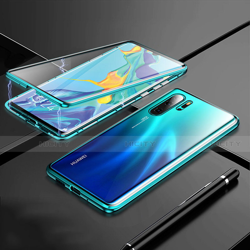 Huawei P30 Pro New Edition用ケース 高級感 手触り良い アルミメタル 製の金属製 360度 フルカバーバンパー 鏡面 カバー T01 ファーウェイ 