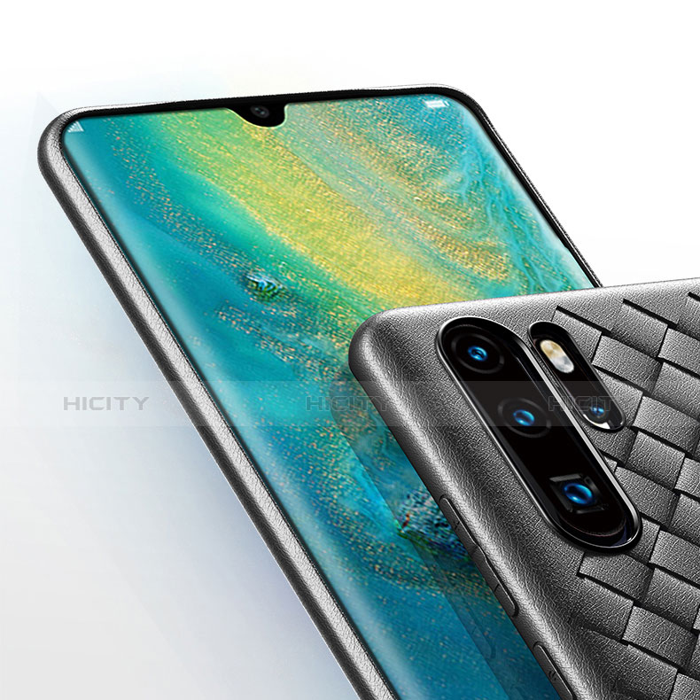 Huawei P30 Pro New Edition用シリコンケース ソフトタッチラバー ツイル カバー S01 ファーウェイ 