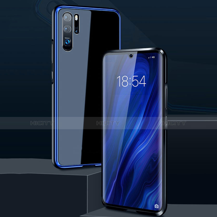 Huawei P30 Pro New Edition用ケース 高級感 手触り良い アルミメタル 製の金属製 バンパー 鏡面 カバー M03 ファーウェイ 