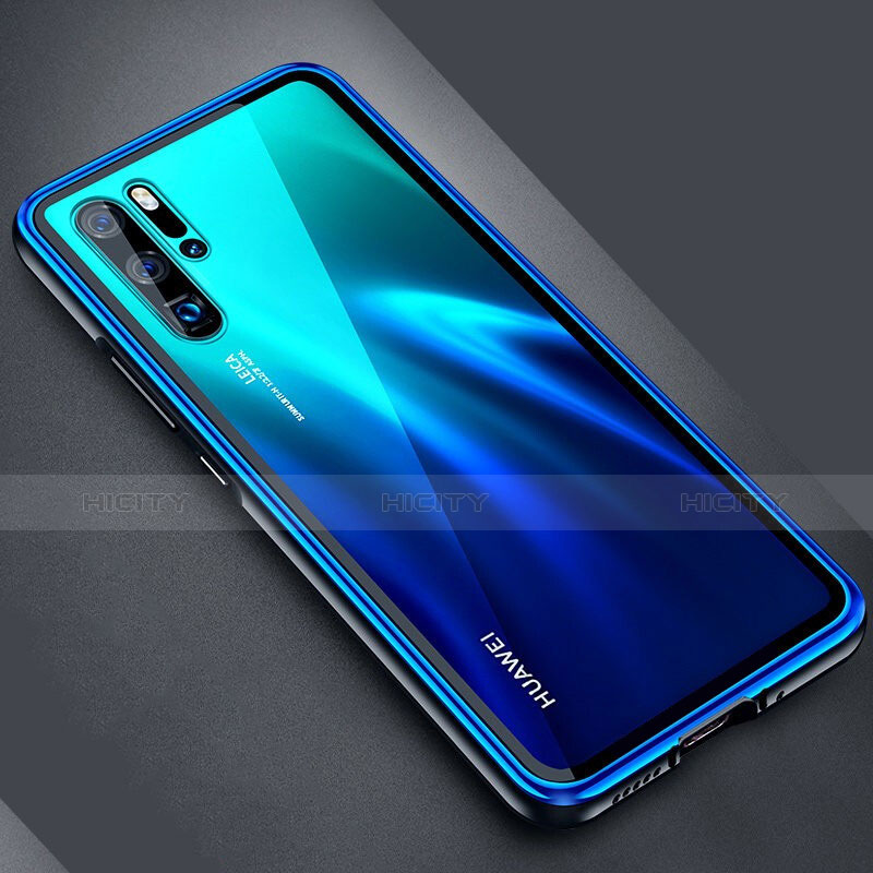 Huawei P30 Pro New Edition用ケース 高級感 手触り良い アルミメタル 製の金属製 バンパー 鏡面 カバー M04 ファーウェイ 