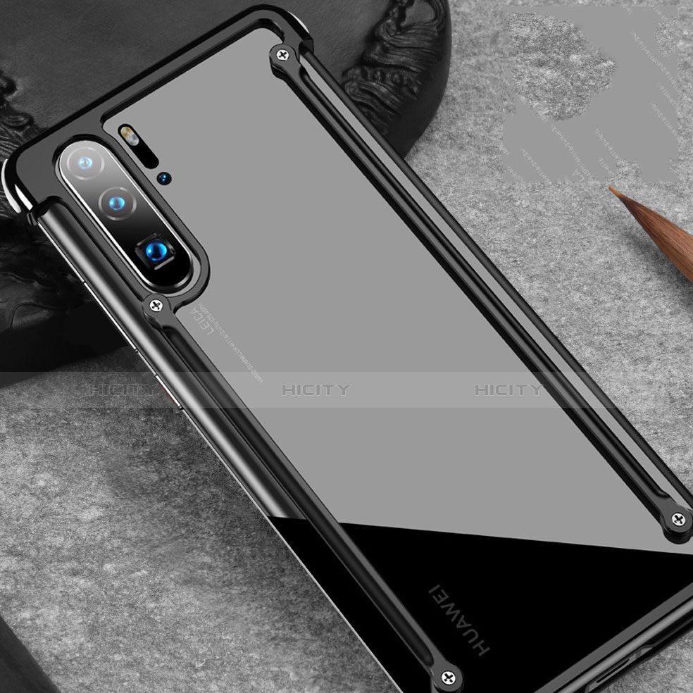 Huawei P30 Pro New Edition用ケース 高級感 手触り良い アルミメタル 製の金属製 バンパー カバー ファーウェイ 