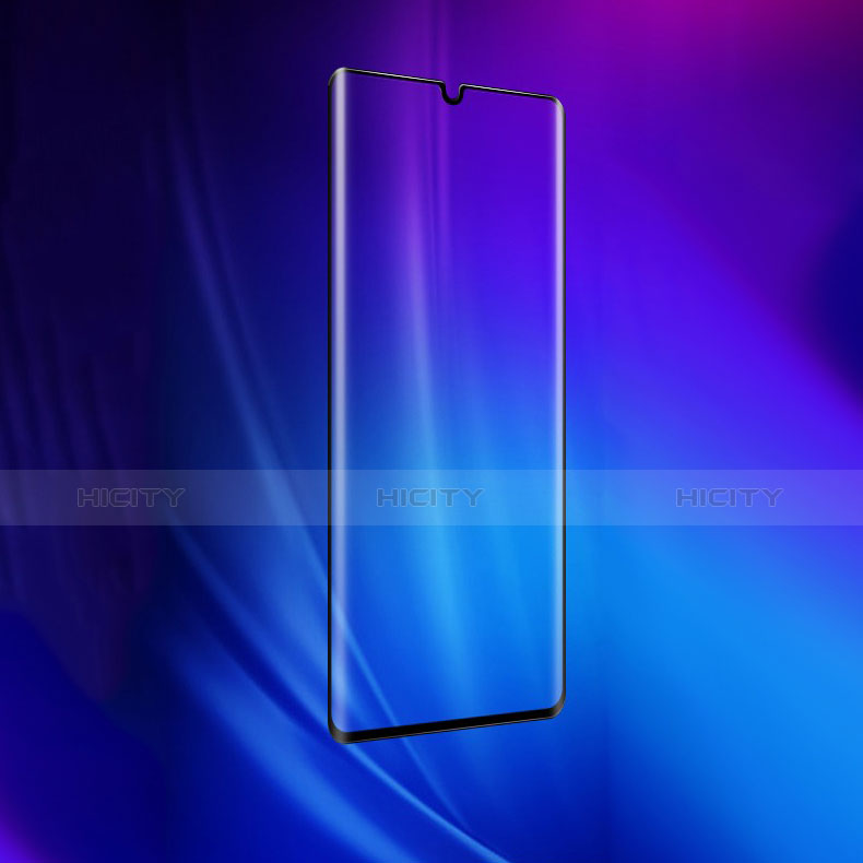 Huawei P30 Pro New Edition用強化ガラス フル液晶保護フィルム F06 ファーウェイ ブラック