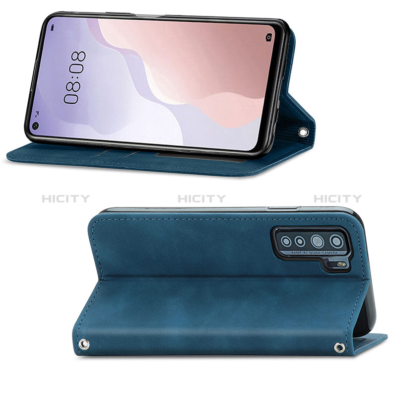 Huawei P40 Lite 5G用手帳型 レザーケース スタンド カバー S04D ファーウェイ 