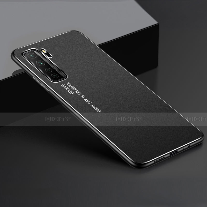 Huawei P40 Lite 5G用ケース 高級感 手触り良い アルミメタル 製の金属製 カバー ファーウェイ 
