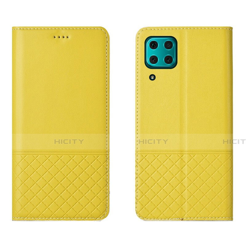 Huawei P40 Lite用手帳型 レザーケース スタンド カバー T04 ファーウェイ 