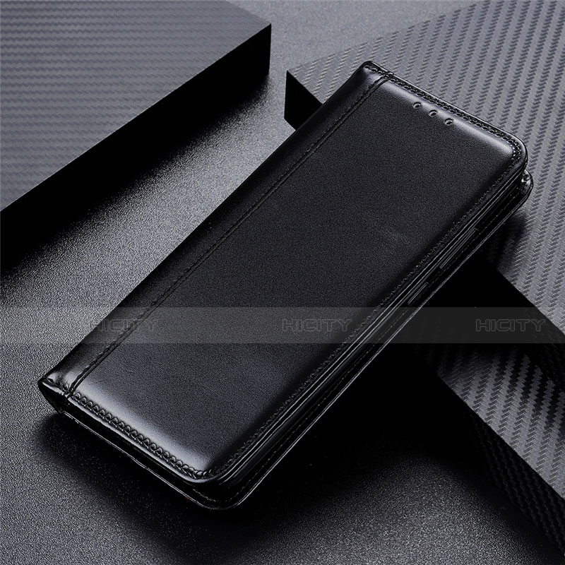 Huawei P40 Lite E用手帳型 レザーケース スタンド カバー L05 ファーウェイ ブラック