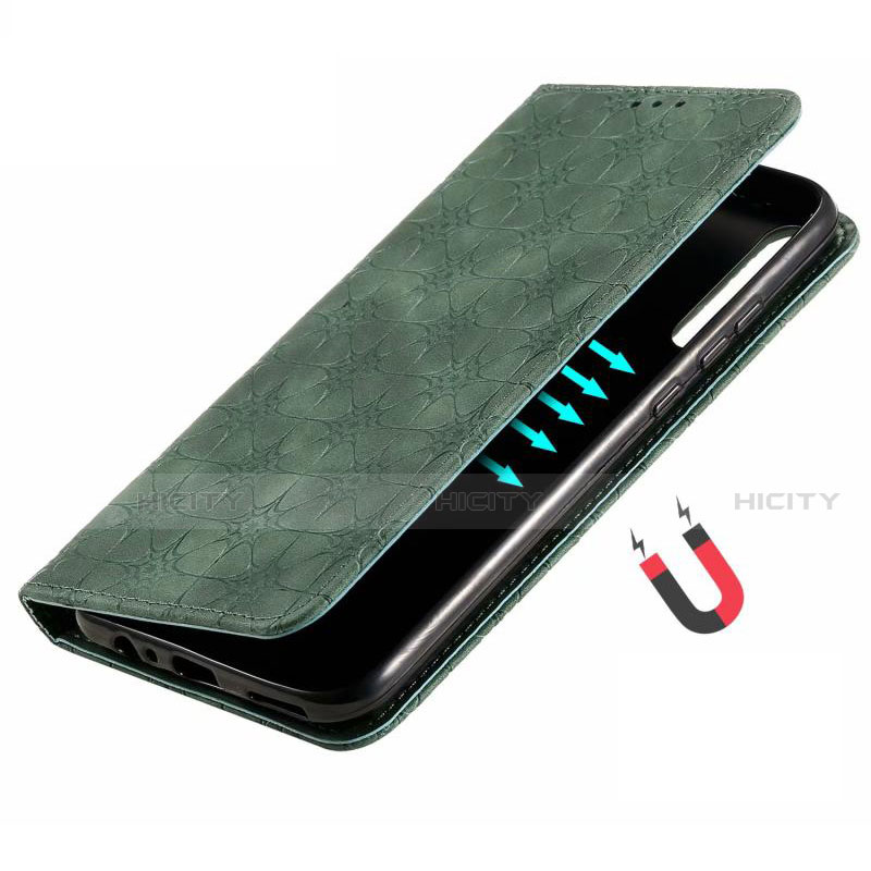 Huawei P40 Lite E用手帳型 レザーケース スタンド カバー L17 ファーウェイ 