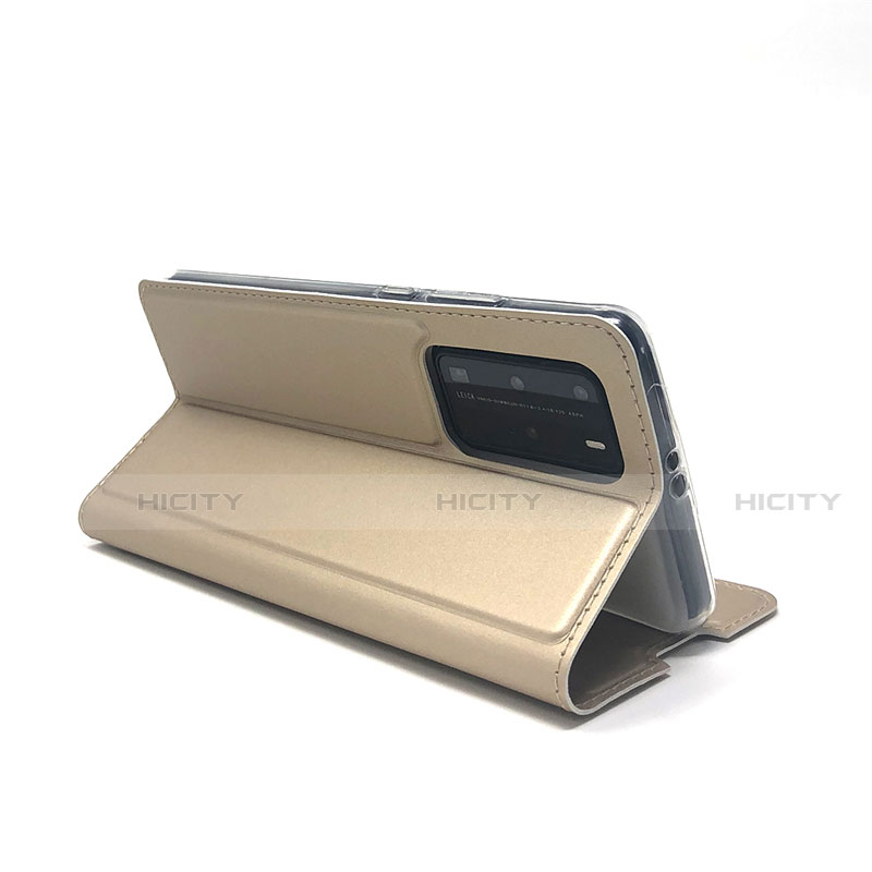 Huawei P40 Pro用手帳型 レザーケース スタンド カバー T07 ファーウェイ 