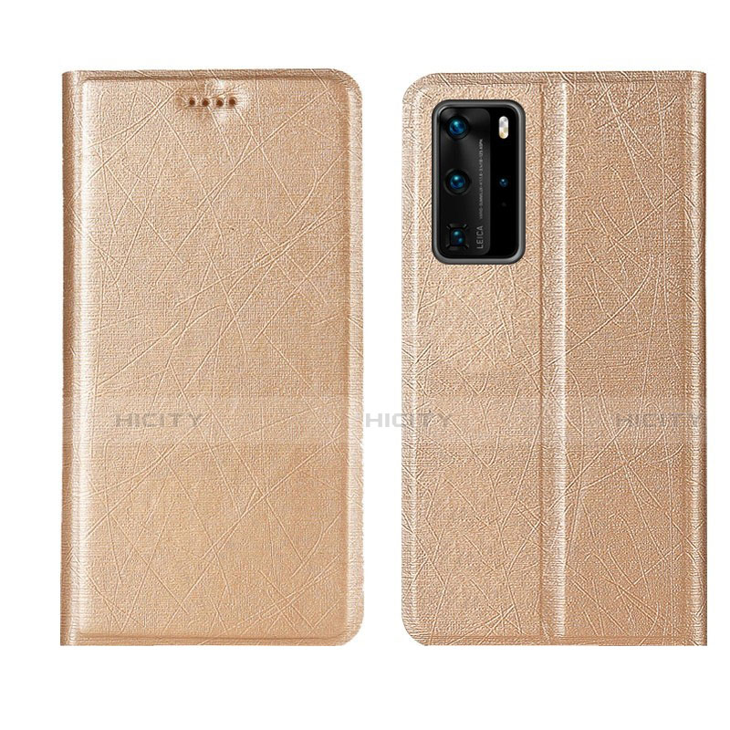 Huawei P40 Pro用手帳型 レザーケース スタンド カバー T04 ファーウェイ 