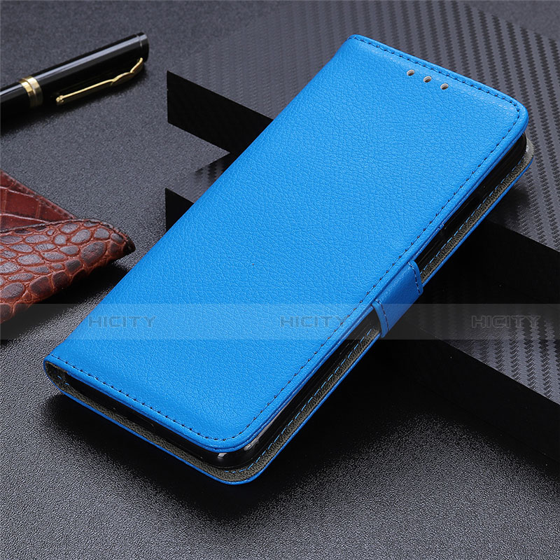 Huawei P40 Pro+ Plus用手帳型 レザーケース スタンド カバー N06 ファーウェイ ブルー