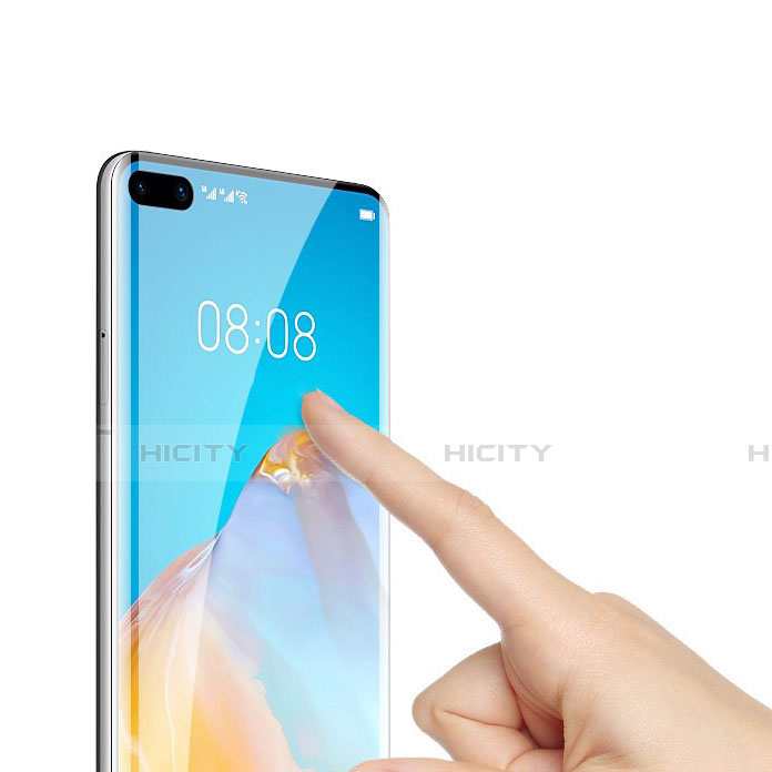 Huawei P40 Pro+ Plus用強化ガラス 液晶保護フィルム T01 ファーウェイ クリア