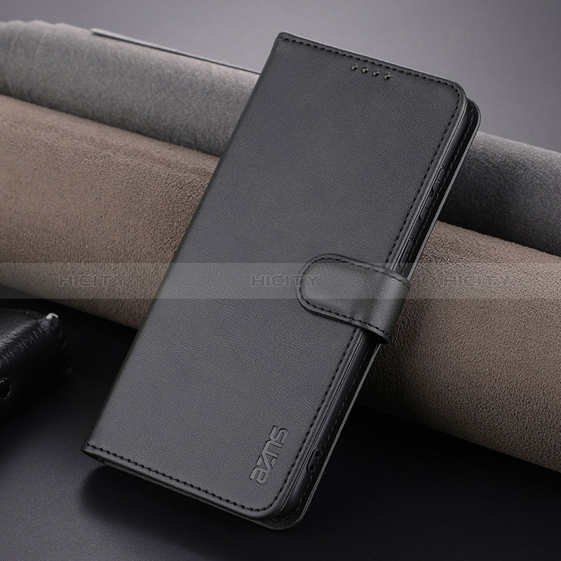 Huawei P60用手帳型 レザーケース スタンド カバー YZ5 ファーウェイ ブラック