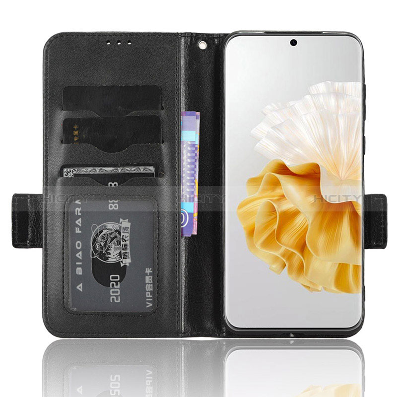 Huawei P60用手帳型 レザーケース スタンド カバー C02X ファーウェイ 