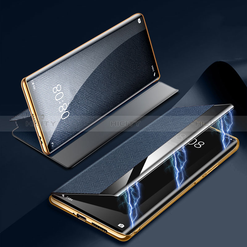 Huawei P60用手帳型 レザーケース スタンド カバー Z01 ファーウェイ 