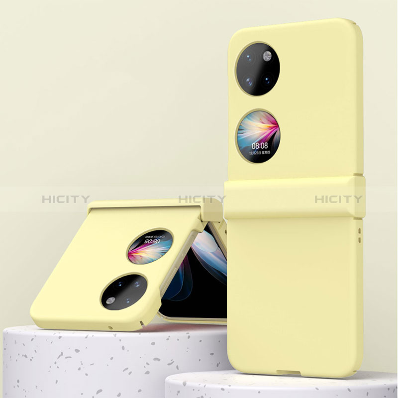 Huawei P60 Pocket用ハードケース プラスチック 質感もマット 前面と背面 360度 フルカバー ZL3 ファーウェイ 