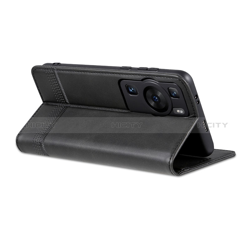 Huawei P60 Pro用手帳型 レザーケース スタンド カバー YZ1 ファーウェイ 