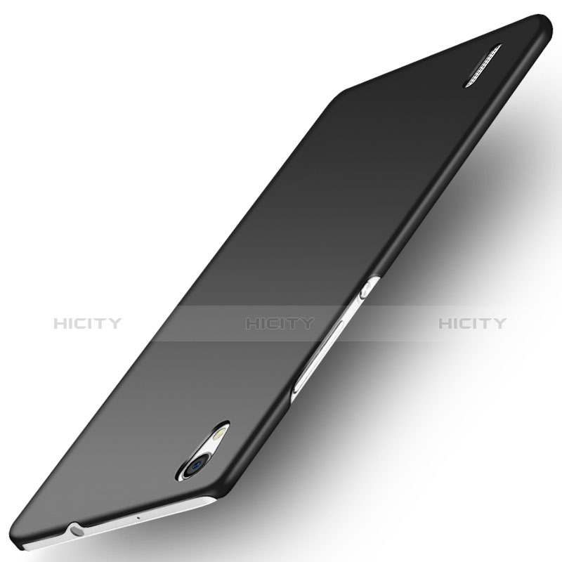 Huawei P7 Dual SIM用ハードケース カバー プラスチック ファーウェイ ブラック