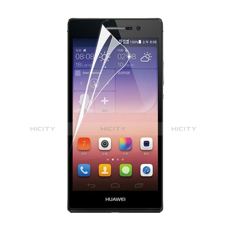 Huawei P7 Dual SIM用高光沢 液晶保護フィルム ファーウェイ クリア