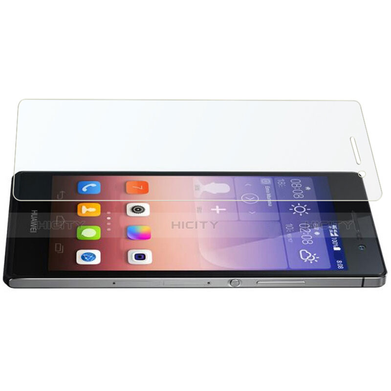 Huawei P7 Dual SIM用強化ガラス 液晶保護フィルム T01 ファーウェイ クリア