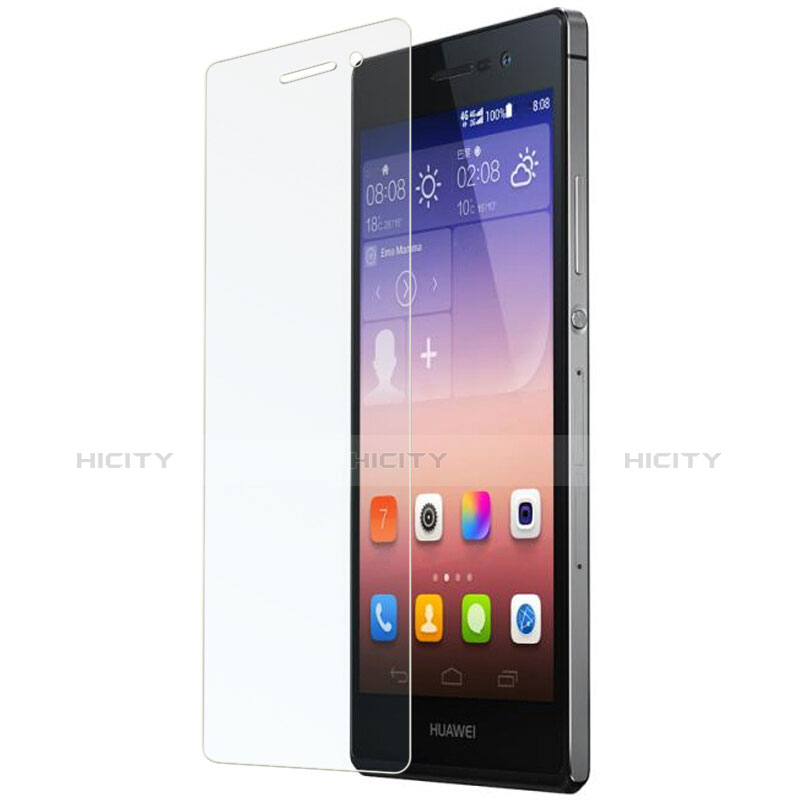 Huawei P7 Dual SIM用強化ガラス 液晶保護フィルム T01 ファーウェイ クリア