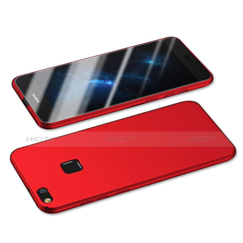 Huawei P8 Lite (2017)用ハードケース プラスチック 質感もマット M05 ファーウェイ レッド