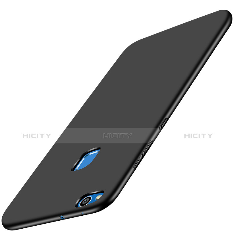 Huawei P8 Lite (2017)用ハードケース プラスチック 質感もマット M07 ファーウェイ ブラック